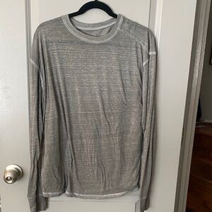 FP Movement by Free People Gray Long Sleeve Top